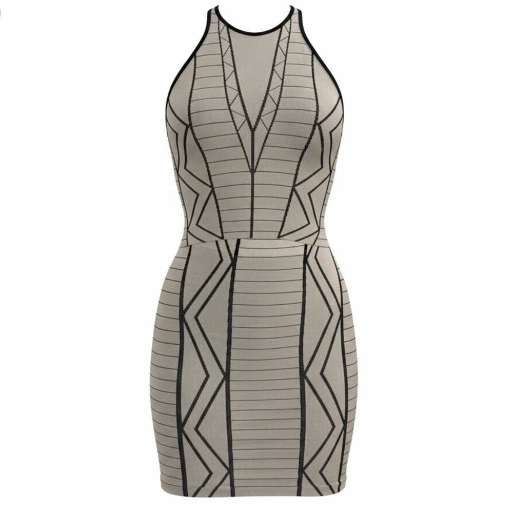 Bcbgeneration Geometric Patterned Two Piece Set - image 1